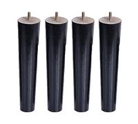 GONMDOPY Table Legs,Table Leg Set,4 Pieces Table Legs Conical Replacementniture Legsniture Legs for Sofa Bed Cabinet M8 Thread Replacement for Cabinet Bed Feet/Straight C/25 cm