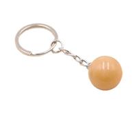 GONMFKM Fashion Topaz Stone Keyring Ball Crystal Charm Geometry Pendants Pull On Keychain, For Women Nen Accessories Gifts Car Door Key Holder,Fashion Keychain,Long:7.5Cm