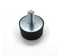 GONMPJZR Stud Bushing 1pcs Type Rubber Shock Mounts, M3 M4 M5 M6 Metal Anti Vibration Bobbin Isolator Damper, Dia 8/10/15/20/25mm Threaded(M6x16mm 20x10mm)