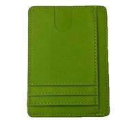 GONMPJZR Wallet Ultra-Thin and Lightweight, Credit Card Holder, Id Handbag, Unisex -red-8×11 4(Green)