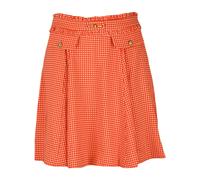 Gonna a Ruota - female - Elisabetta Franchi - Short Skirts - Red - L - Skirts L
