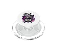 Gonna Be Busy Startin' Trouble Funny Skeleton Witch PopSockets PopGrip for MagSafe