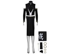 Gonriya Mens Costume Anime Cosplay Outfit Uniform for Adult, Black, Large