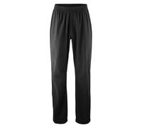 Gonso Essential Rain Pants Unisex, Waterproof rain Pants & Thermal Pants for Men, Windproof Winter Pants & overpants for Cycling & Outdoor Black