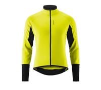 Gonso Road Jacket Softshell 2 M, Men's Cycling Jacket, Water-Repellent Softshell Jacket, Windproof, G-Shell For Optimum Thermal Insulation, Close Fit, PFC-Free, Yellow, M