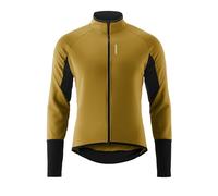 Gonso Road Jacket Softshell 2 M, Men's Cycling Jacket, Water-Repellent Softshell Jacket, Windproof, G-Shell For Optimum Thermal Insulation, Close Fit, PFC-Free, Yellow, L