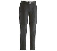 Gonso Ruth, Long Women's Cycling Shorts With Zip-Off Function, Water And Stain Repellent, Relax Gel Comfort Seat Pad, Close Fit, Black, 46