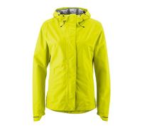 Gonso Save Jacket Essential W, women's cycling jacket, waterproof rain jacket, waterproof up to 10,000 mm & windproof, 2-ply laminate & taped seams, wide fit, PFC-free