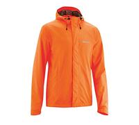 Gonso Save Light, Men's Cycling Jacket, Waterproof Rain Jacket, Waterproof Up To 10,000 Mm & Windproof, G-Tex, 2-Ply Laminate & Taped Seams, Wide Fit, PFC-Free, Orange, 4XL