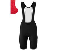 Gonso Sitivo Bib W, Women's Bib Cycling Shorts, With Sitivo Comfort Seat Pad, High Elasticity Of Movement And Anti-Slip Silicone Leg Grippers, Tight Fit, Black, 44