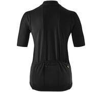 Gonso SITIVO W Women's Cycling Jersey, Breathable Full Zip Jersey, Black, Size 12