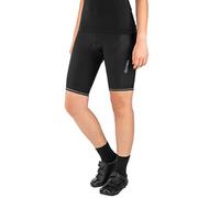 Gonso Sitivo W, Women's Cycling Shorts, With Sitivo Comfort Seat Pad, High Elasticity Of Movement And Anti-Slip Silicone Leg Grippers, Tight Fit, Black/Green, 36