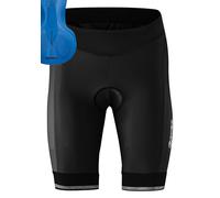 Gonso Sitivo W, Women's Cycling Shorts, With Sitivo Comfort Seat Pad, High Elasticity Of Movement And Anti-Slip Silicone Leg Grippers, Tight Fit, Black/Blue, 42