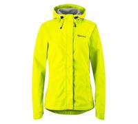 Gonso Sura Light, Women's Cycling Jacket, Waterproof Rain Jacket, Waterproof Up To 10,000 Mm & Windproof, G-Tex, 2-Ply Laminate & Taped Seams, Wide Fit, PFC-Free, Yellow, 42