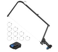 GONYTIA 30 Inch Cordless Hot Wire Foam Bow Cutter, Handheld Bare Tool with DW Adapter, 10 Spare Wires for Styrofoam, Polystyrene, EPS, XPS, EVA, EIFS