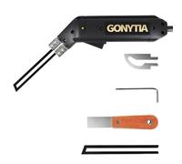 Gonytia Hot Knife Foam Cutter Rope Cutter Fabric Cutter Pro Electric Hot Knife Heat Sealer Cutting Tool kit with 2 Blades & Accessories