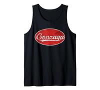 Gonzaga Spokane Washington Varsity Classic Athletic Design Tank Top