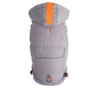 Goo-eez Dog Snow Suit Light Gray/Grey, Waterproof, Warm, Winter Suit