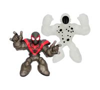 Goo Jit Zu Marvel Glow Surge Spider-Verse Super Collider Pack - Ultra Glow Miles Morales vs Energy Glow The Spot (B0CPMF6HN5)