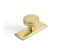 Goo-Ki Antique Brass Cabinet Drawer Knobs with Backplate or Spacer Zinc Alloy Kitchen Hardware - 6 Pack Single Hole Bar Pull Handles for Cupboard Wardrobe,2182M-G011-GT