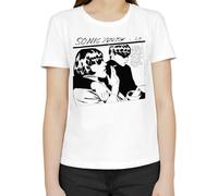 Goo Sonic Youth Women's Classic T-Shirt Crew Neck Short Sleeves, white, XS