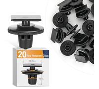 GOOACC 25pcs Rocker Panel Moulding Clips with Sealer Compatible with Nissan Infiniti 76882-EG01A Altima Juke M35 M45