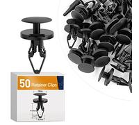 GOOACC 50pcs Air Distributor Windshield Defroster Push-Type Retainer for Buick Cadillac Chevrolet GMC Hummer Pontiac Saturn Ford Lincoln Dodge Jeep Ram Chrysler 6508863-AA GM 11589289 Ford W713610S300