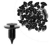 GOOACC 50PCS Interior Door Panel Clips Rivet Retainer Fender Bumper Fasteners Clips OEM N805155-S,6505878-AA 9mm Hole 2 Years Warranty