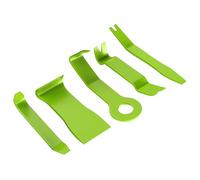 GOOACC 5PCS Auto Trim Removal Tool Kit No-Scratch Tool Kit for Car Audio Dash Window Molding Fastener Remover Tool Kit-Green