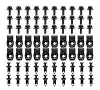 GOOACC 70PCS Engine Under Cover Splash Shield Guard Body Bolts Bumper Fender Liner Push Retainer Fastener Rivet Clips