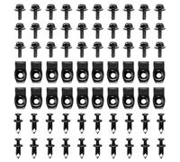 GOOACC 70PCS Engine Under Cover Splash Shield Guard Body Bolts Bumper Fender Liner Push Retainer Fastener Rivet Clips