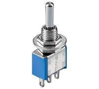 Goobay 10022 Miniature toggle switch - ON-OFF-ON; with solder pins