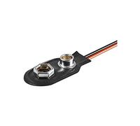Goobay 11445 1x 9V Battery Block - Loose Cable Ends
