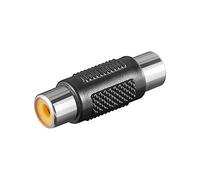 Goobay 11608 RCA adapter; female to female - RCA female > RCA female