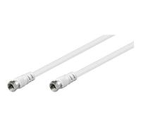Goobay 11725 SAT Antenna Cable (<70 dB), 2X Shielded, 5m Length