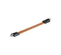 Goobay 11953 SAT Window Feed-Through, Extremely Flat, 0.3mm Cable sheath diameter, 0.2m Cable Length