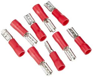 Goobay 17000 Female TAB terminal red - plug-in size: 2.8 mm x 0.8 mm; 10 A
