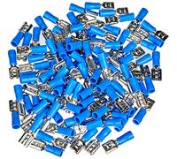 Goobay 17004 Female TAB terminal blue - plug-in size: 6.4 mm x 0.8 mm; 15 A