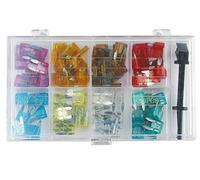 Goobay 20357 Car blade fuse assortment; 101 pcs. - blade fuses mini; 16.7 x 11.2 x 3.81 mm