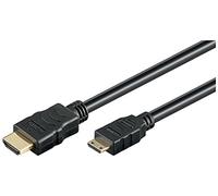 Goobay 31934 High Speed HDMI Cable with Ethernet, Gold-plated, Black, 6 mm Diameter, 5 m Cable Length
