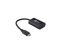 goobay 38531 USB-C VGA adapter, Black