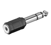 Goobay 4 Adapter Plug 6.3mm Stereo Jack > 3.5mm Stereo Coupling