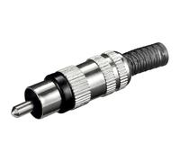 Goobay 4 Pcs, Cinch Plug Set 2 Red 2 Black Clearance