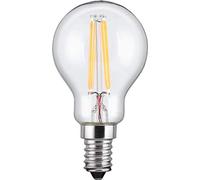 Goobay 45621 E14 LED Light Bulb / LED Filament Mini Globe Light Bulb for E14 Socket / 4 Watt Equivalent to 39 Watt Bulb / Consumption 4 kWh / 1000 h / Warm White Lamp