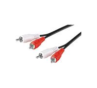 Goobay 50031 Stereo RCA Cable 2x RCA, 10 m Cable Length