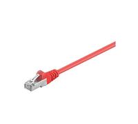 1 pcs x Goobay - 50153 - Patch cord, F/UTP, 5e, stranded, CCA, PVC, red, 3m, 26A