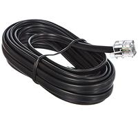 Goobay 50317 Modular Telephone Cable, Black, 3m Length