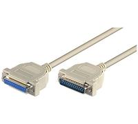 Goobay 50541 D-SUB 25-pin Extension Cable, Male/Female, Serial 1:1