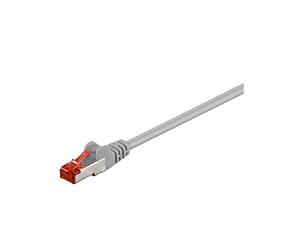 Goobay 50889 CAT 6 Patchcable, S/FTP (PiMF), Grey, 5m Cable Length