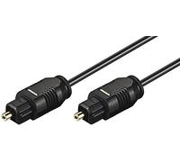 Goobay 51217 Optical Cable, Black, 2.2 mm Diameter, 1.5 m Cable Length